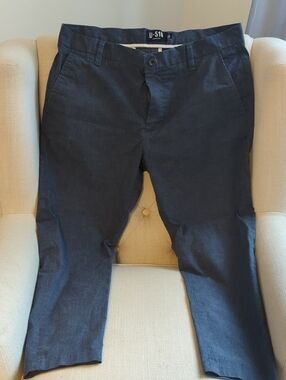 Men's Dark Navy Chino Pants